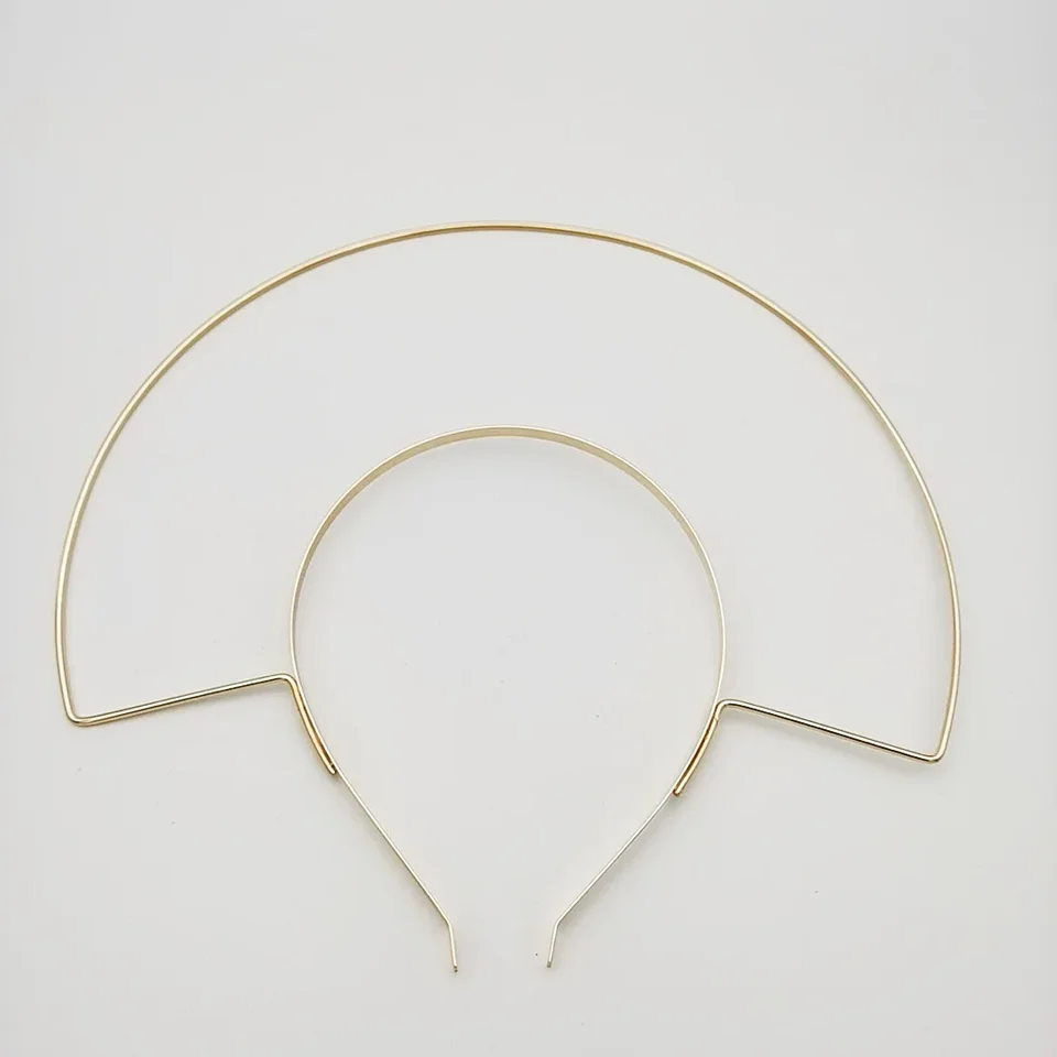 DIY Antique Lolita Halo Halo Headdress Crown Angel Angel Svadobné zlaté strieborné čelenky dámske svadobné fotky doplnky