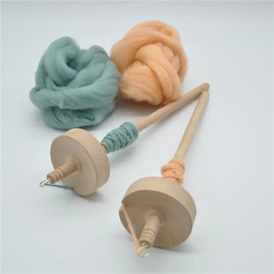 DIY Drop vreteno Top Whorl priadza Spinner Wheel Roting Roving na priadzu pre začiatočníkov nástroje príslušenstvo
