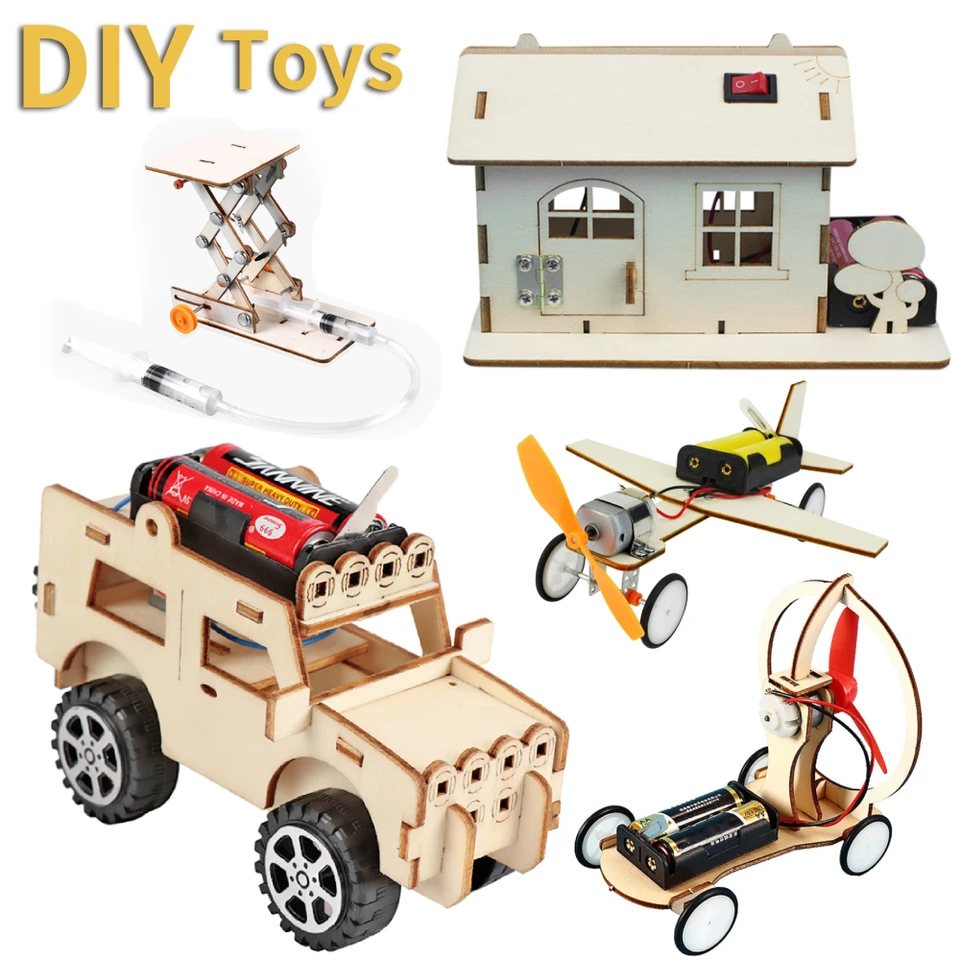 DIY Electric Crawling Robot Science Experiment Material Balíček Small Production Kit Student Projekt Vzdelávacie súpravy