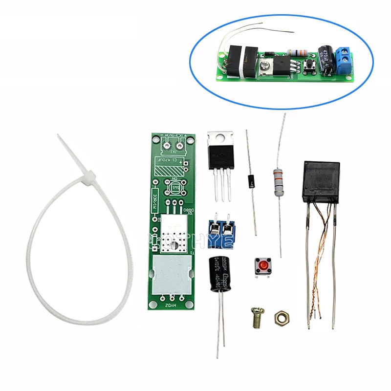 DIY Elektronická súprava Vysoké napätie zapaľovacieho oblúka DIY súpravy DIY súprav