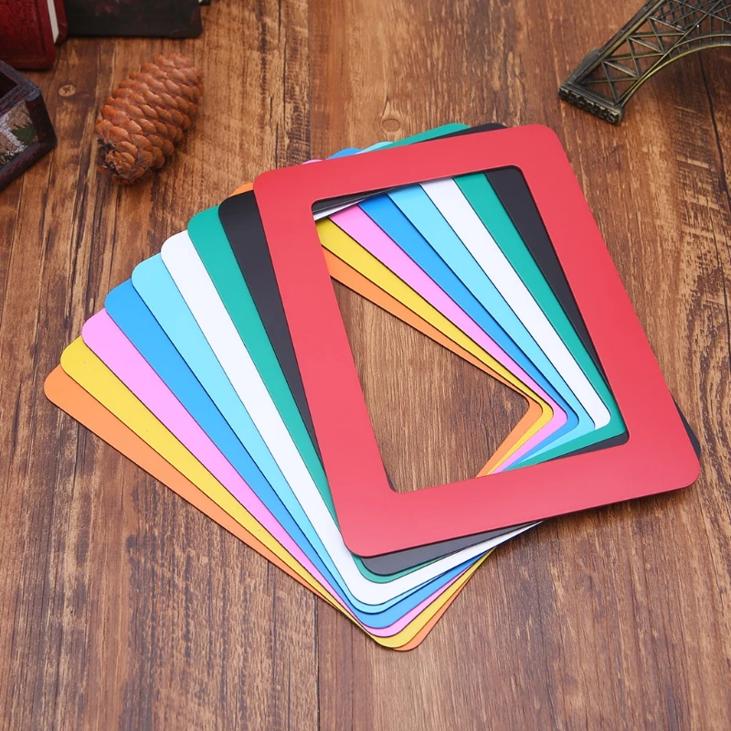 DIY farebné obrazové rámy chladnička chladnička Magnet Photoframe