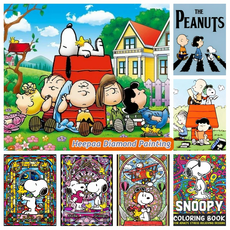 DIY Kawaii S-Snoopy Full Diamond Painting