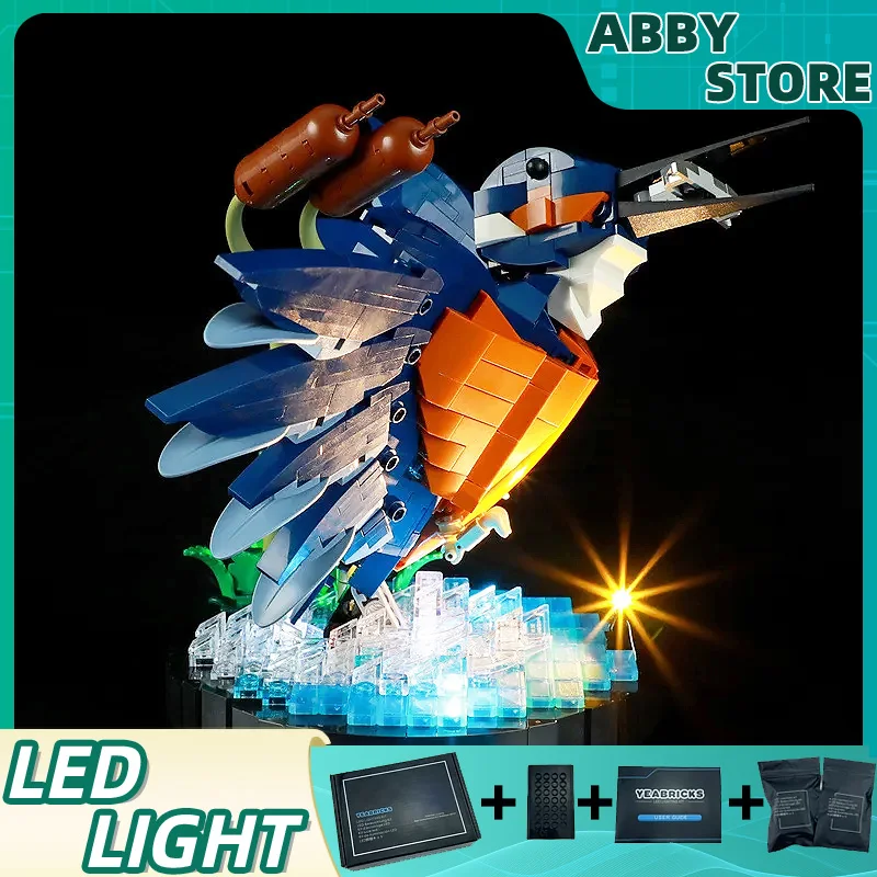 DIY LED LIGHT KIT PRE LEGO 10331 Kingfisher Bird (iba LED svetlo, bez modelu blokov)