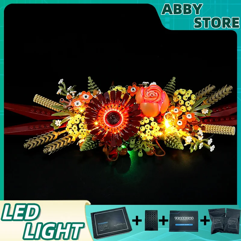 DIY LED SVETKÁ KIT PRE LEGO 10314 SUSRED FLOWNELECE SIMPLESE (Iba LED svetlo, bez modelu blokov)
