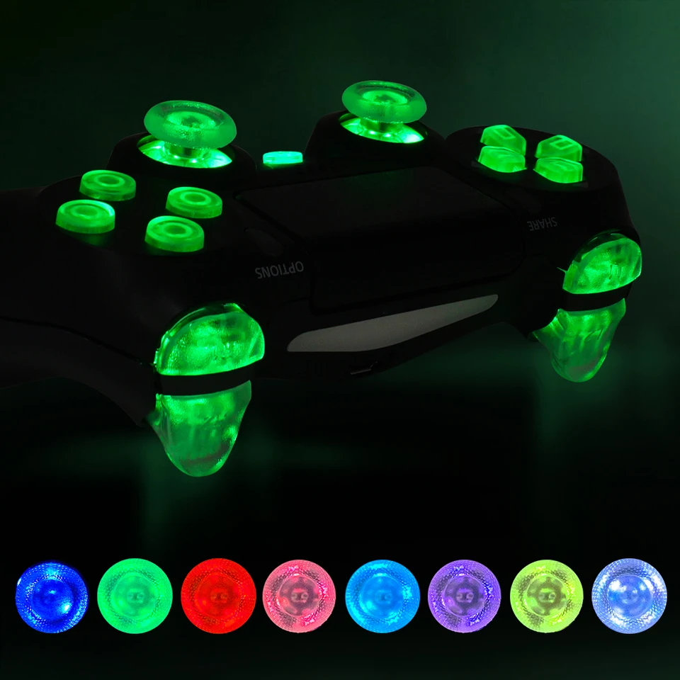 DIY LED Wireless Game Controller Light Board Sets Set viacfarebná doska emitujúca LED svetlo LED pre PS4