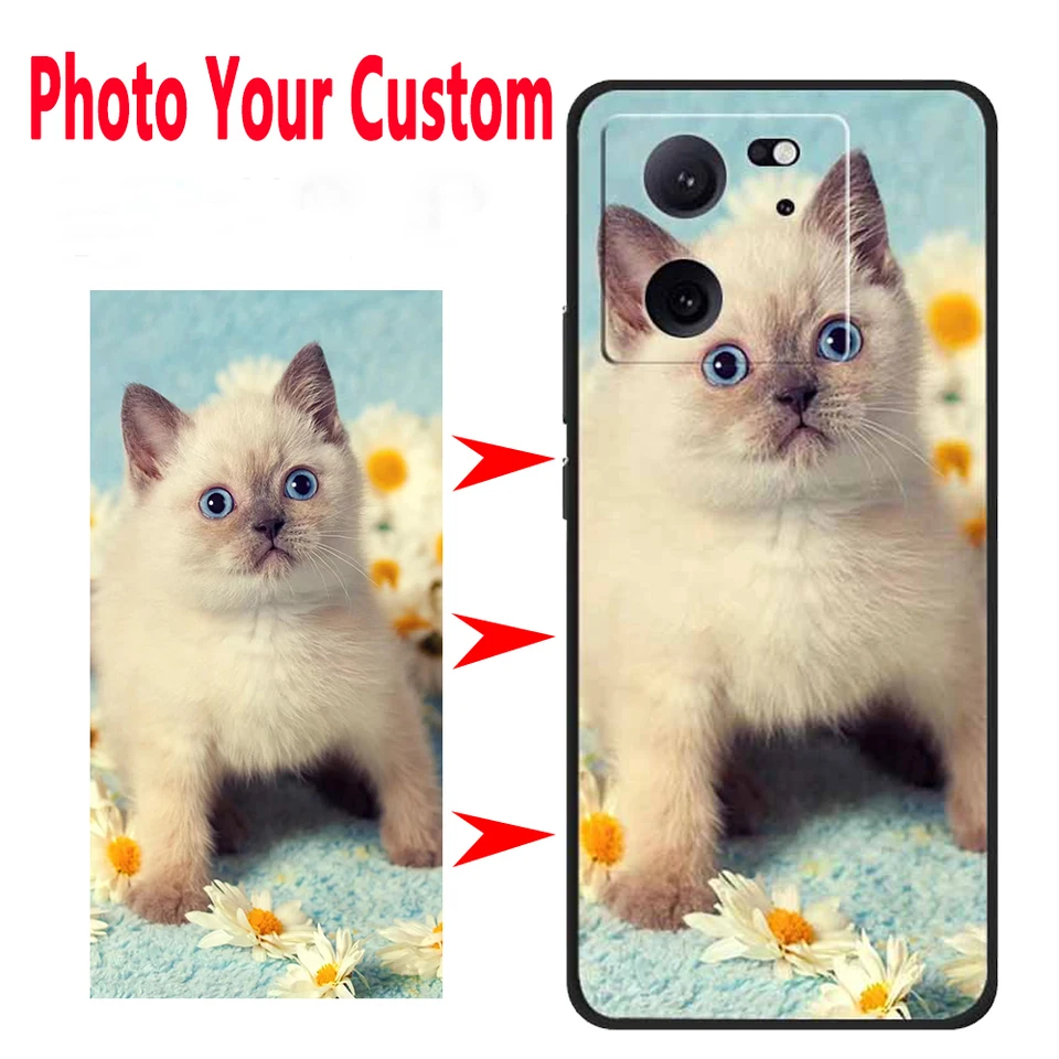 DIY Prispôsobené prípady mäkkých silikónových telefónov pre Xiaomi 13T Pro Back Covers Funda Personalized Coque pre Xiaomi 12T Pro 13 PRO 12PRO