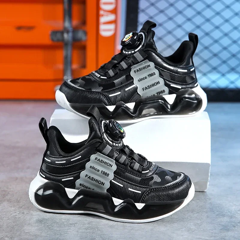 Dizajn detské tenisky Boys Shoes Fashion Chunky Detské školské topánky