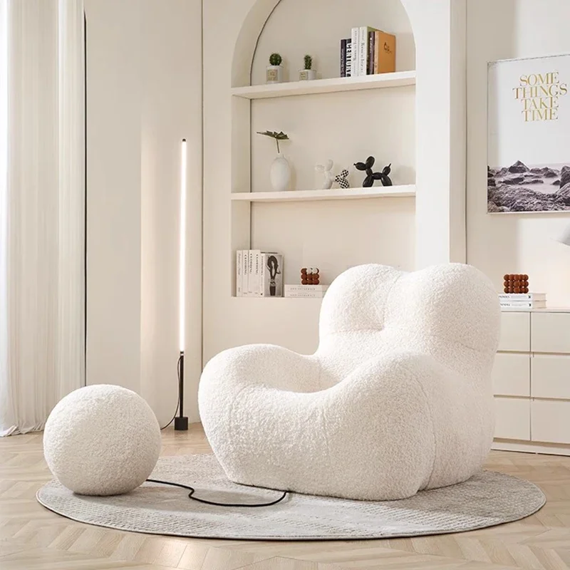 Dizajnérsky gauč obývacia izba Sofas kreslo Nordické minimalistické lenivé roztomilé pohovky luxusné salónik relaxačný muebles módny nábytok