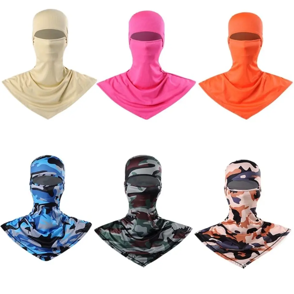 Dlhé prachovo odolné lyžovanie Men Ženy Krk pokrývajúce rybárska cyklistická prilba Balaclava Turné šatky