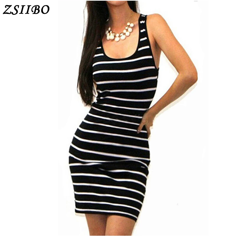 Dlhé rukávy jesenné zimné zimné príležitostné dámske pruhované obväzové šaty Bodycony Sexy Slim Slim bez rukávov Večerné večierky Mini šaty