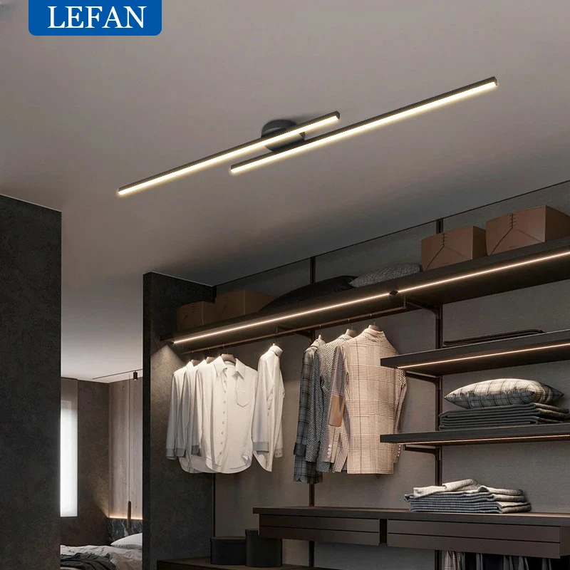 Dlhý prúžok uličky LED stropné svetlá Balkón Lampala Spálňa jedáleň Obýva