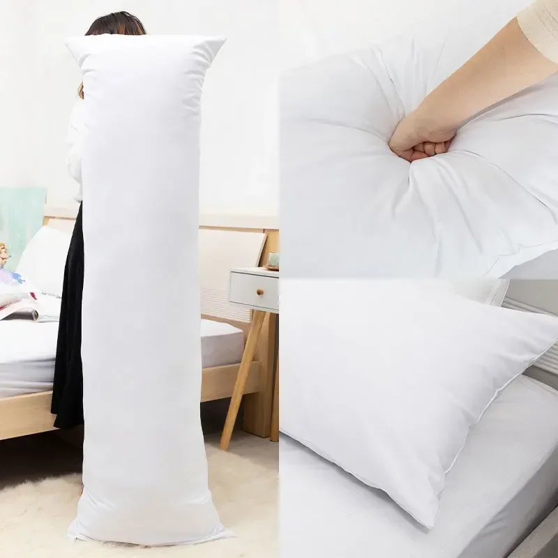 Dlhý vankúš Vnútorné biele telo vankúš Pad Anime Dakimakura obdĺžnik Otaku vankúš