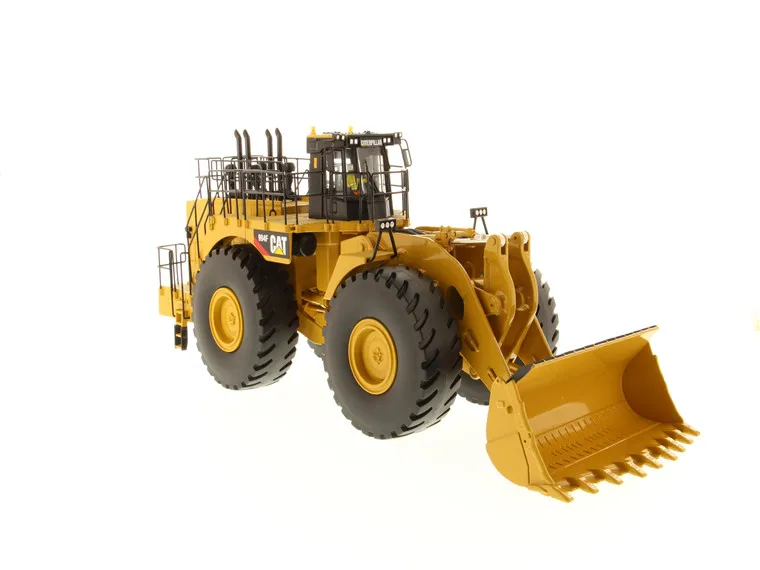 DM 1:50 Stupnica Caterpillar Cat 994F nakladač kolies s skalnými strojmi na strojové strojové strojové strojové strojové hračkárske výrobky 85161c
