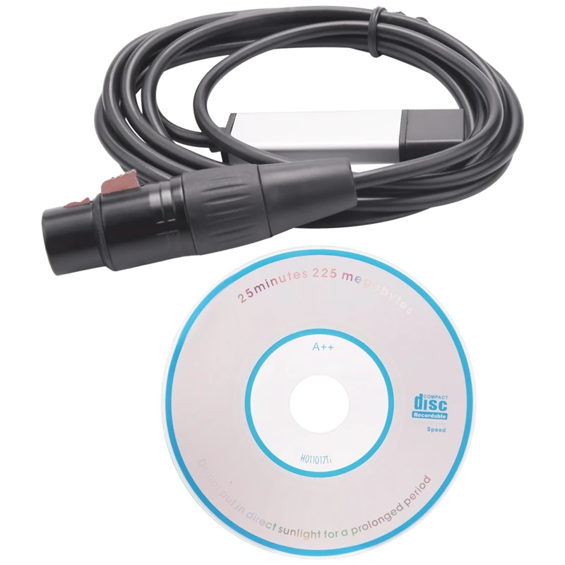 DMX512 USB DMX Adapter LED LED LEDler LED radič, USB až DMX Adapter rozhrania, ovládač DMX