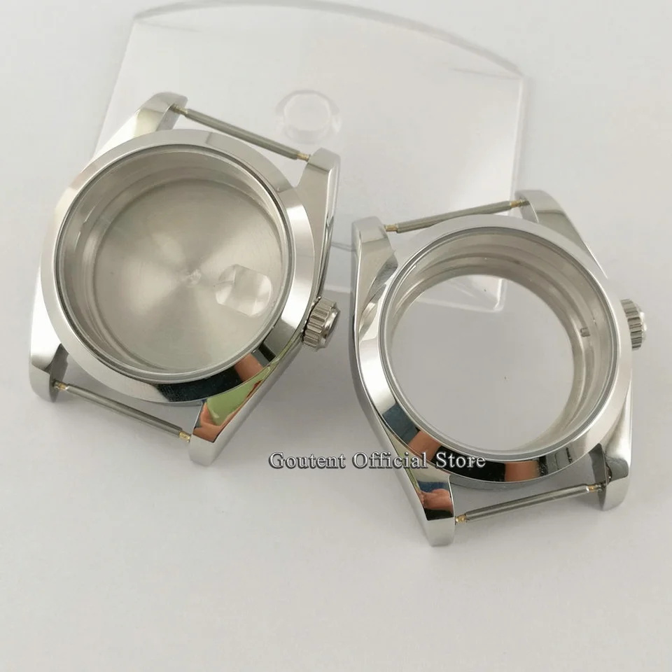 Dna 36 mm 39 mm sterilné strieborné hodinky Sapphire Fit NH35 NH36 DG2813 3804 MIYOTA8205/8215/821A ETA2836 2824 PT5000 MOHE