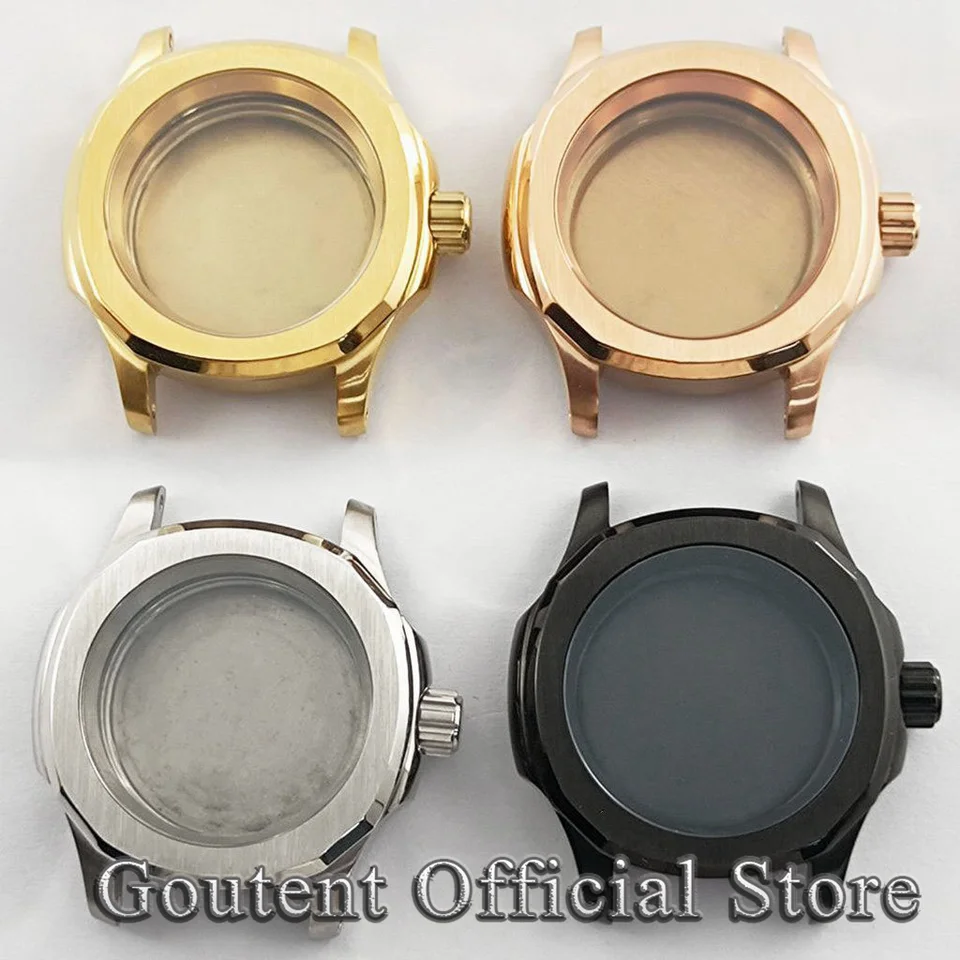 Dna 42 mm strieborné čierne ružové zlato 200 metrov vodotesné hodinky Sapphire Glass Fit NH35 NH36 Pohyb