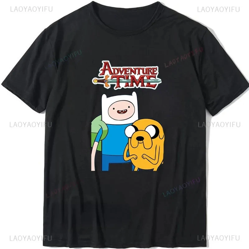 Dobrodružné časové tričko Kids Krátke rukávy Unisex košeľa pre mužov Príležitostné tričko Birthday Tops Tops Cartoon krátke rukávy letné oblečenie