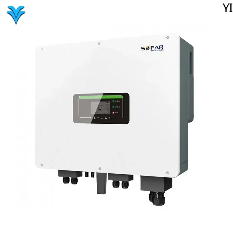Dobrá kvalita SOFAR HYD 5KW 6KW 8KW 10KW OFF OFF SOFAR SOLAR SOLAR SOLAR DIVERTER 12KW 15KW 20KW 3 Fáza 400V Hybridný slnečný invertor