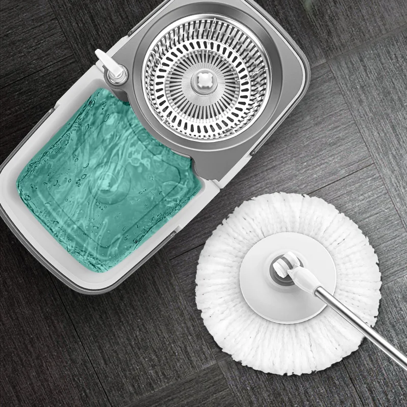 Dobrý boh drag lenivý muž otočný mop štiepený mop vedierka Domovská hands-free bavlnená priadza absorbent mop rotácie mop mop