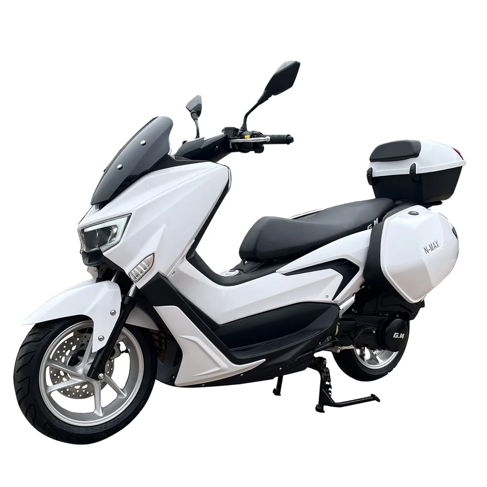 Dobrý výkon dlhý dojem N-max-4 s mp3 150 cm3 EFI plynový benzín pretekársky motocykel