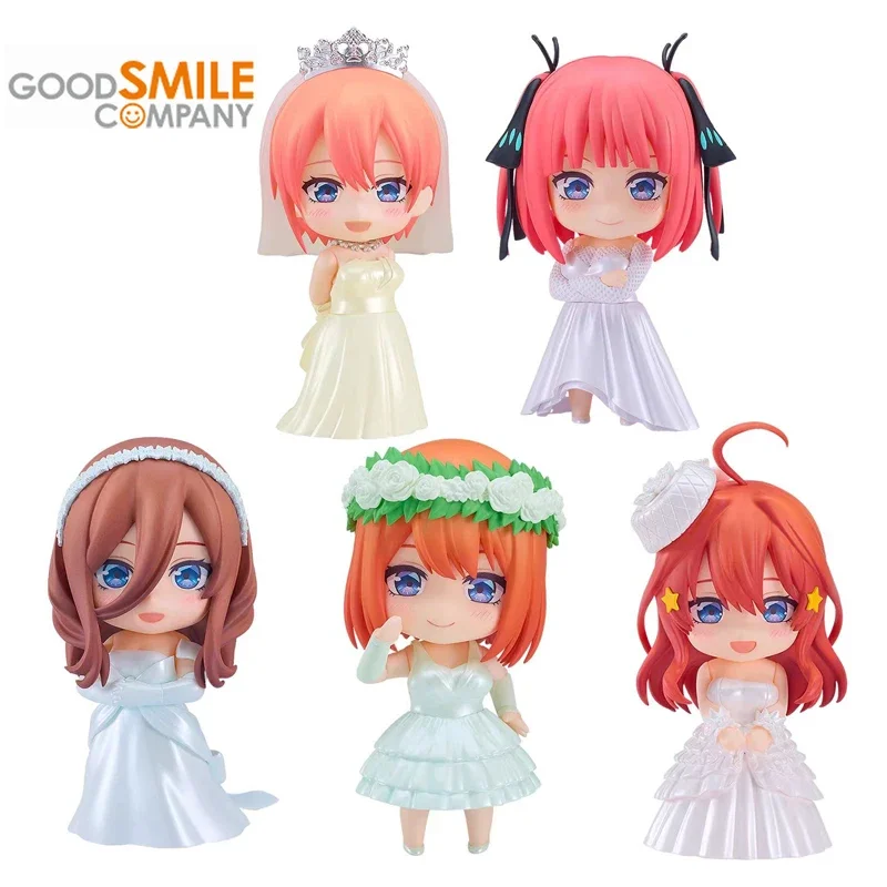 Dobrý úsmev originálny nendoroid kvintesenciálny quintuplets Nakano Ichika nino Miku Anime akčné figúrky pre deti darček