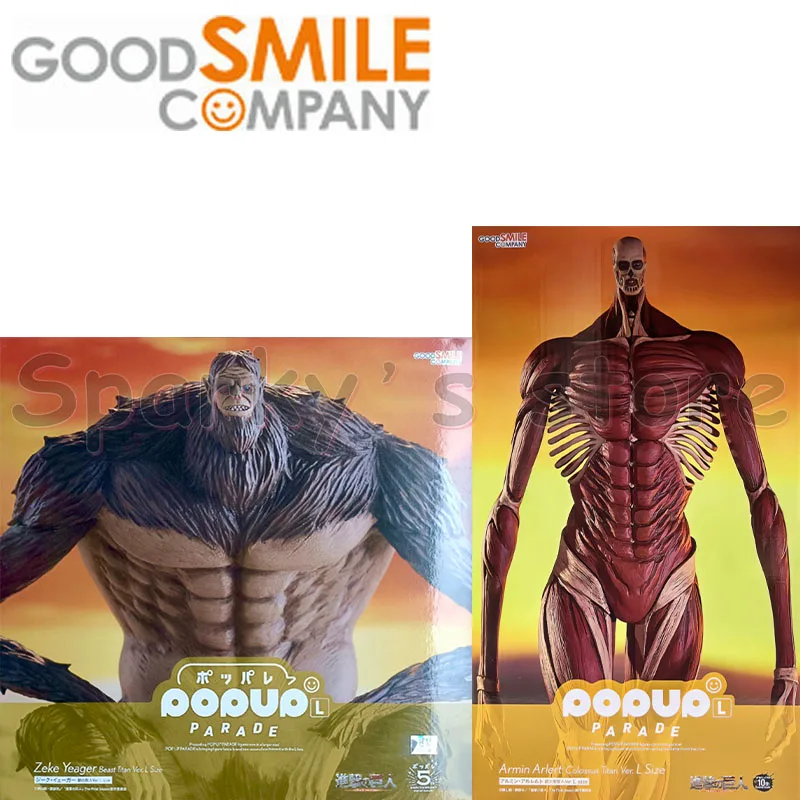 Dobrý úsmev Originálny Pop Up Parade Attack On Titan Ver. L Veľkosť anime postava Zeke Jaeger akčná figúrka hračiek pre chlapcov darčeky pre deti