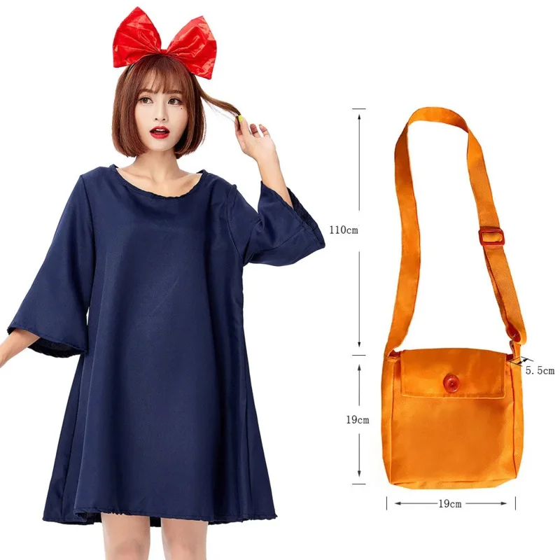 Dodávateľská služba Kiki Kiki vyvážaná do Japonska Halloween Cosplay kostýmy pre dospelých