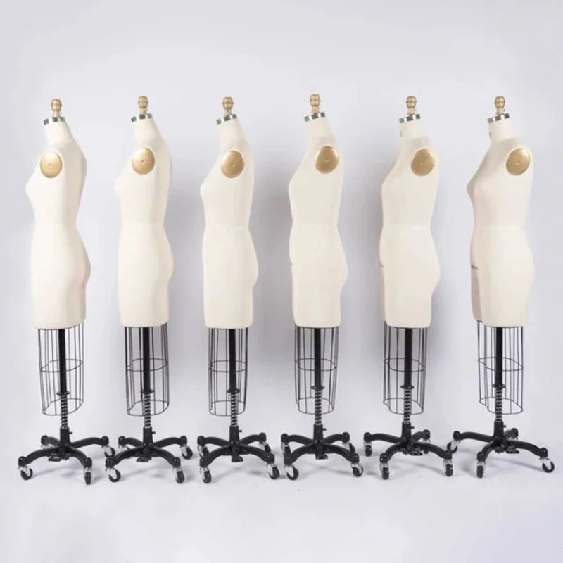 Dodávky hornej časti tela nastaviteľné svadobné šaty Mannequin Pohyblivé odevy obchod s figurínovými nosa