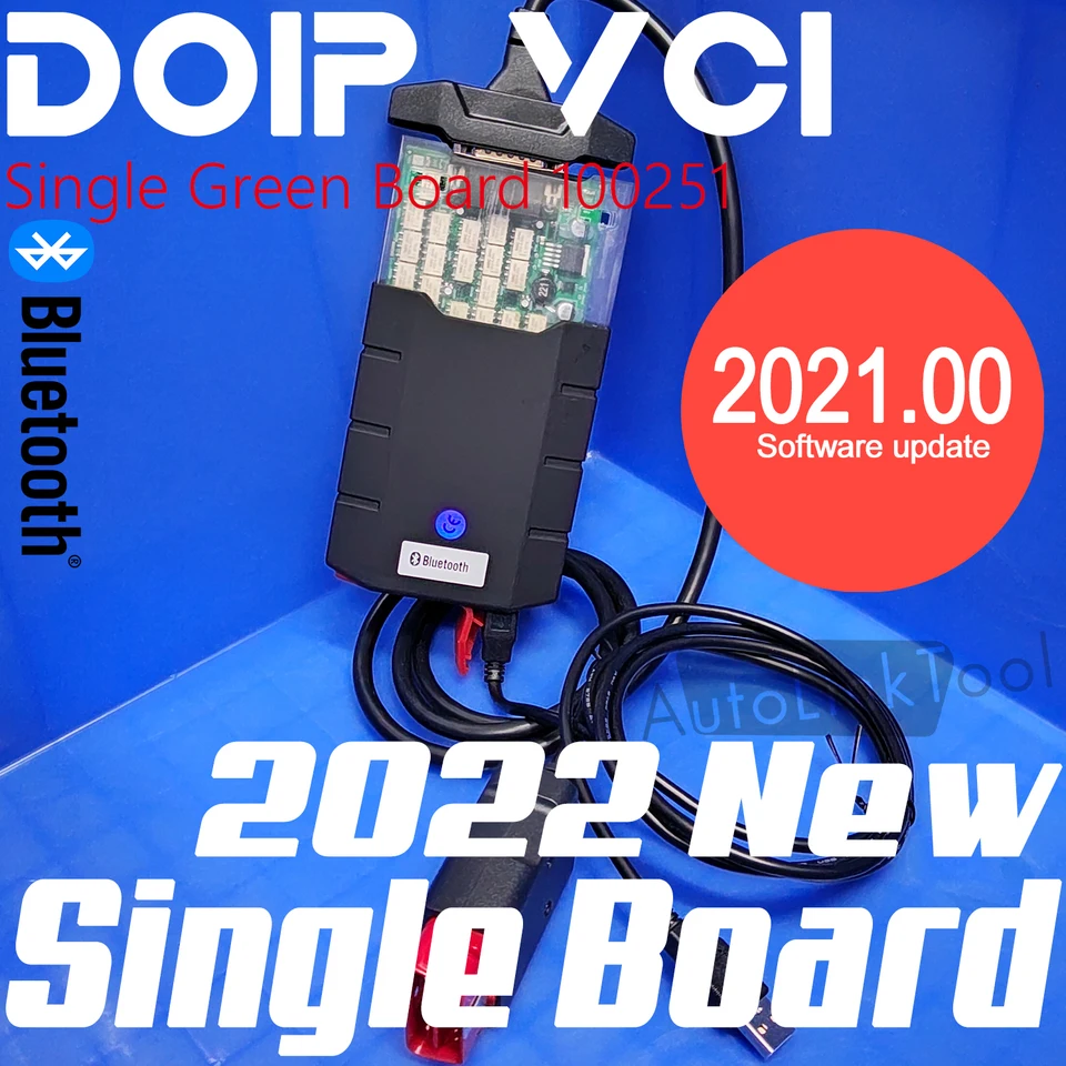Doip VCI DS Nová VCI Single Board Green PCB Bluetooth Viacnásobná online diagnostická funkcia pre DS VD TCS CARS CARK TRUCKS