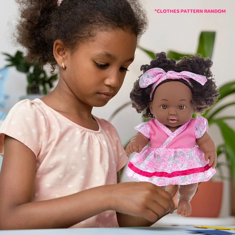 Dokončené 8 palcov/20 cm Doll Washable 3d Doll Detské hračky Hračky pre deti simulácia bábik