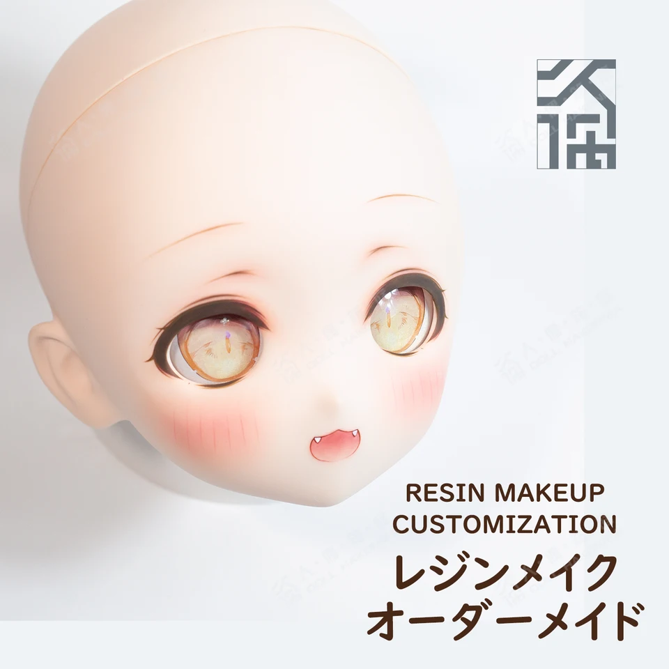 Doll Hakoniwa živicová make -up vlastný anime ručne maľovaný make -up plná objednávka Vyrobená jemná make -up make -up figure bjd