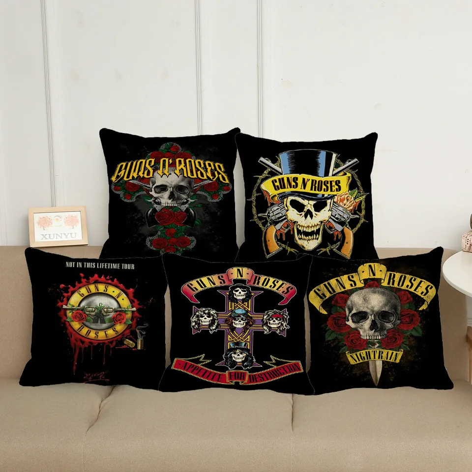 Domáca dekorácia Americká legenda o rockových kapeloch vankúš Cojines boho Inuyasha pokrýva dekoratívne