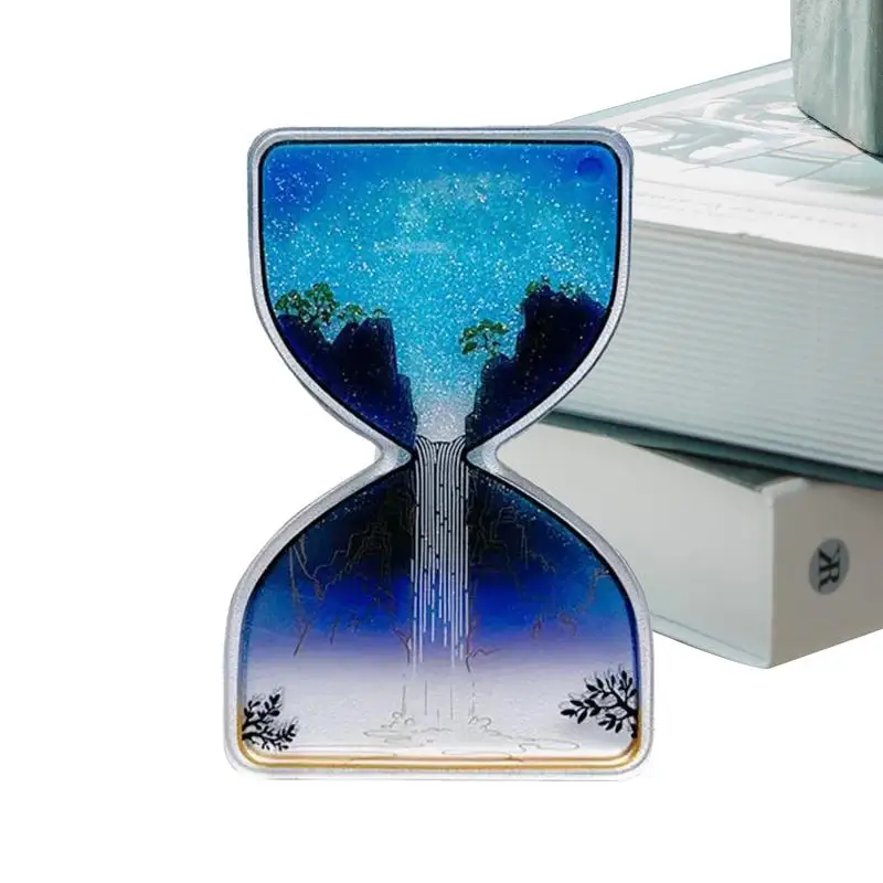 Domáca dekorácia pre presýpky Domáce dekoratívne žiariace v tmavom galaxii Galaxy Waterfall Effect Design Destroy Decor Pre spálňu