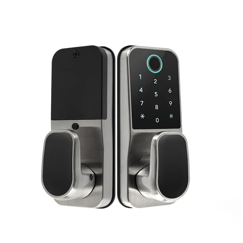 Domáce odtlačky prsty Lock Heslo Swipe Card Electronic Smart Dvers Lock