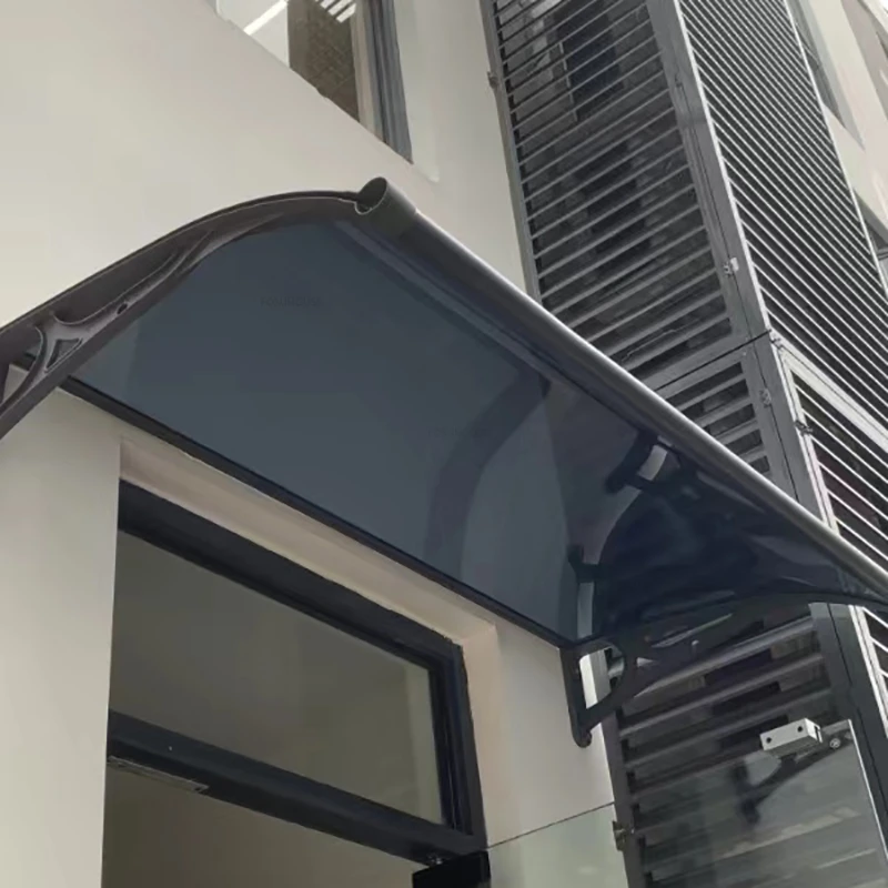 Domáce okienko Odpojte veľké umývadlo Luxusné hliníkové zliatiny Gazebos Moderné terasy dvere markíza Balkón Outdoor Rainproof Pergola