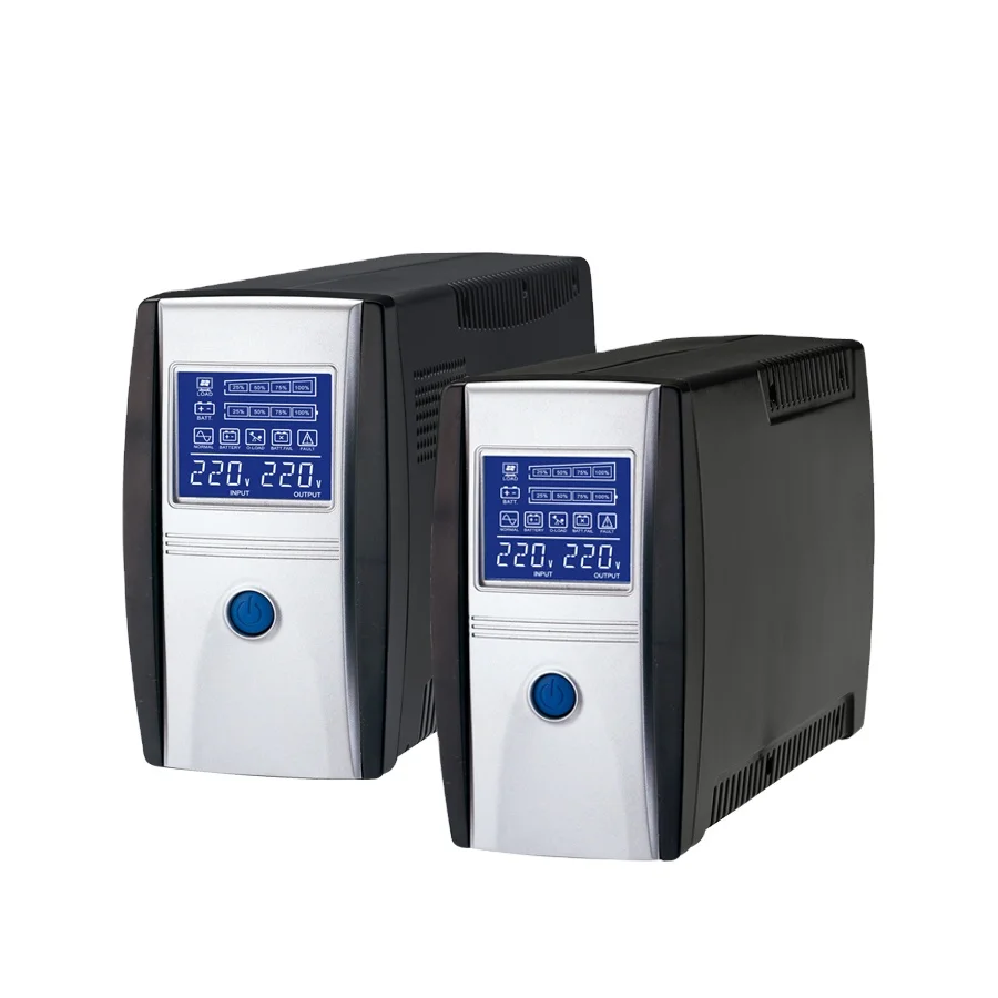 Domáce použitie 400VA-1200VA UPS Poplatok 12 V 220V DC AC Inverter Pohotovostné UPS