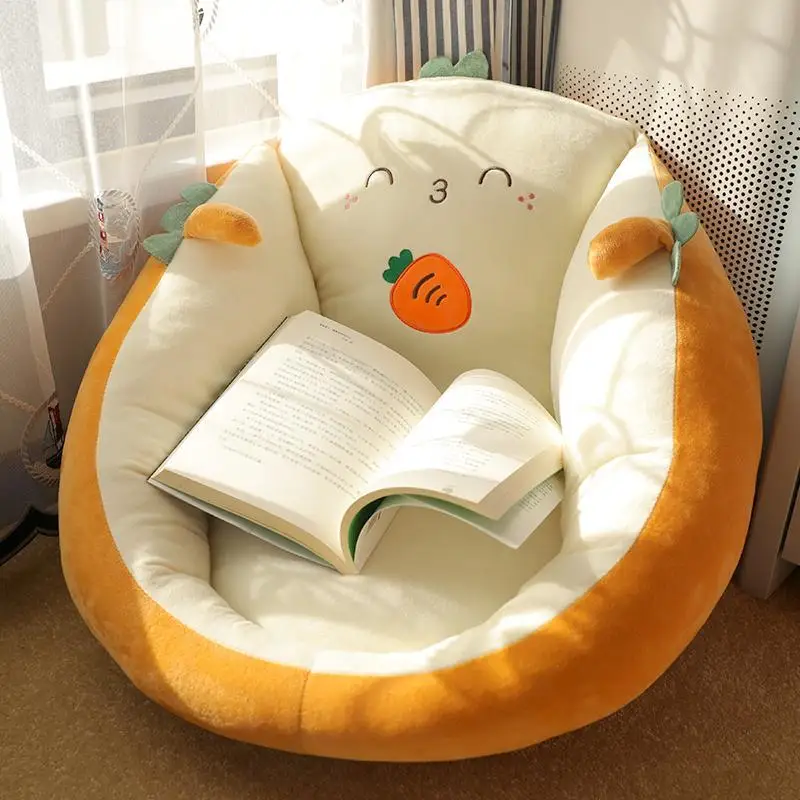 Domáce vankúše podlaha lenivý sediaci blok tatami futon japonský štýl spál