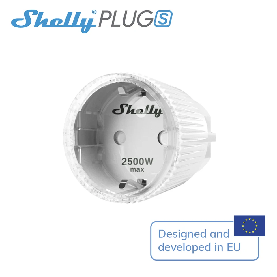 Domáce zariadenie na ovládanie ovládacieho zariadenia Shelly Plug s