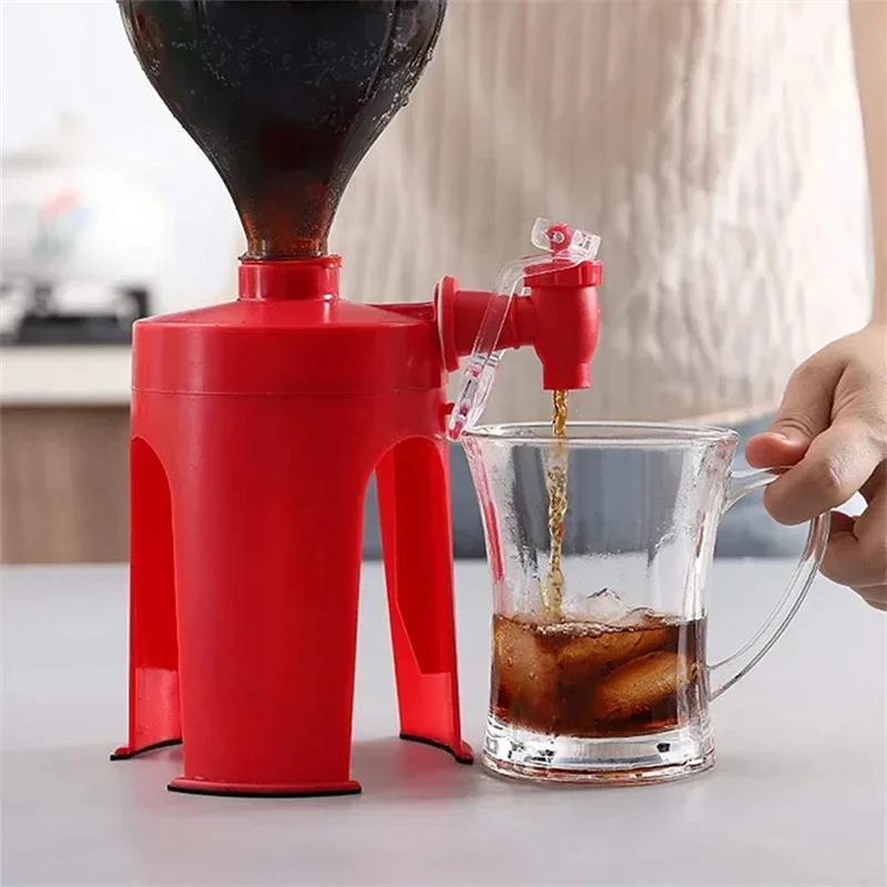Domáci bar 1 PCS Dávkovač sódy Pitie Soda Protector DispenSer Water Stroj na plastový spínač pre večierok Kuchynský doplnok