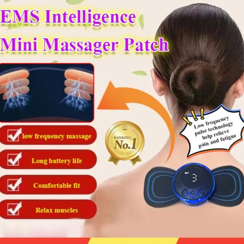Domáci Massager Massager Massager Pulse Intelligent Multifunkčná masáž tela Mini