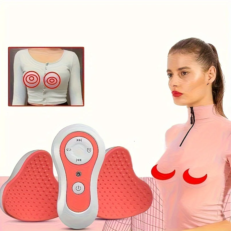 Domáci masážny masáž nabíjateľné kozmetické zariadenie na hrudník Massager blízko priliehajúci prístroj tenký