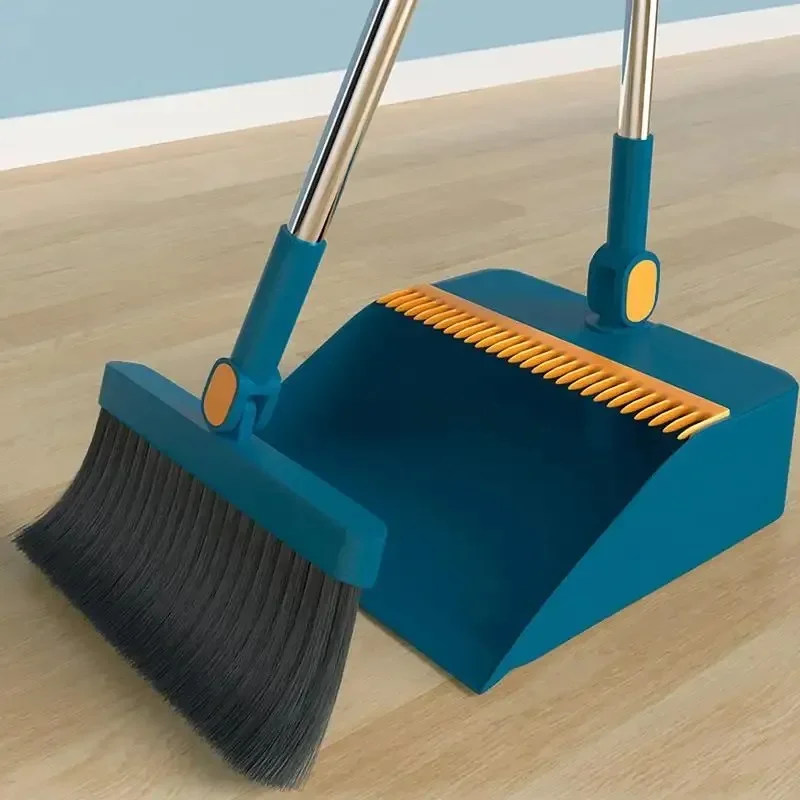 Domácnosť skladacia metla metla Dustpan Sada Soft Stravovanie šľahačky metla
