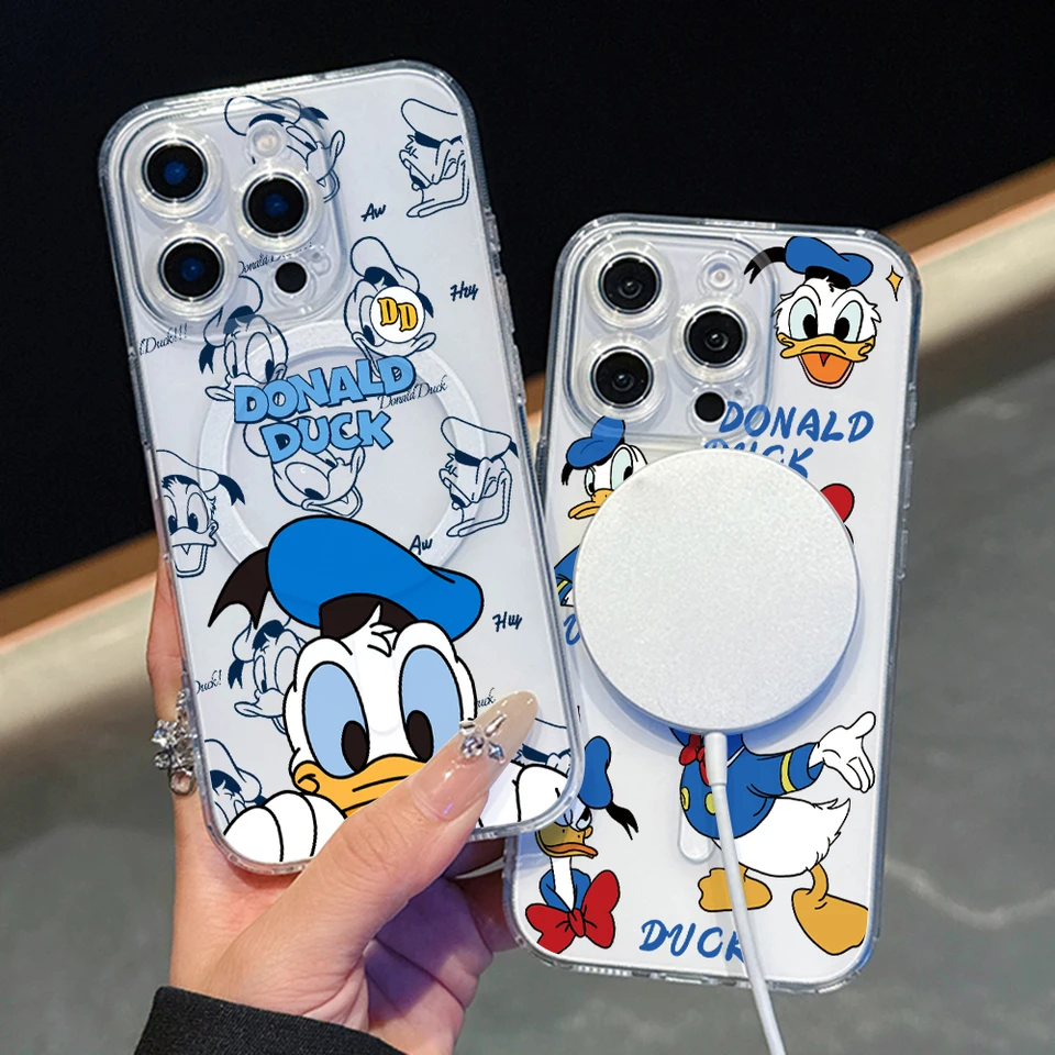 DONALD DUCK PÁRE PRE MAGESAFE MAGNETICKÝ PANECE pre puzdro pre Samsung Galaxy S24 S23 S22 S21 Ultra plus 5G S20 FE POZNÁMKA 20 10