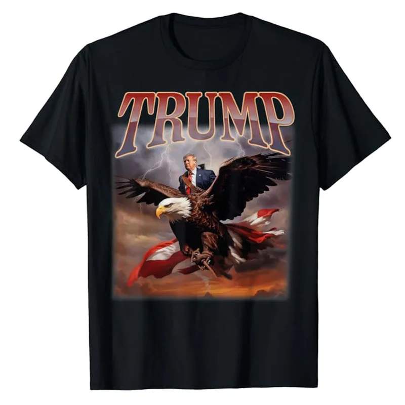 Donald Trump Eagle USA Prezident 2024 Vezmite späť Ameriku späť Maga Tričko Pro Fans Fanúšikov