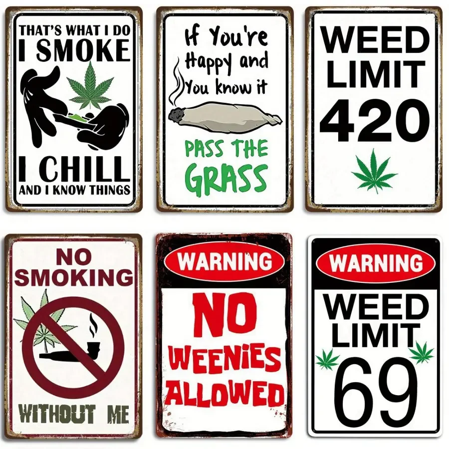 Doobie den Lets Get Lit Metal Cin Sign, Limit buriny 420, plagát Dymov Room, Man Cave Wall Art, Home, Bar Decor, Friendly Gift