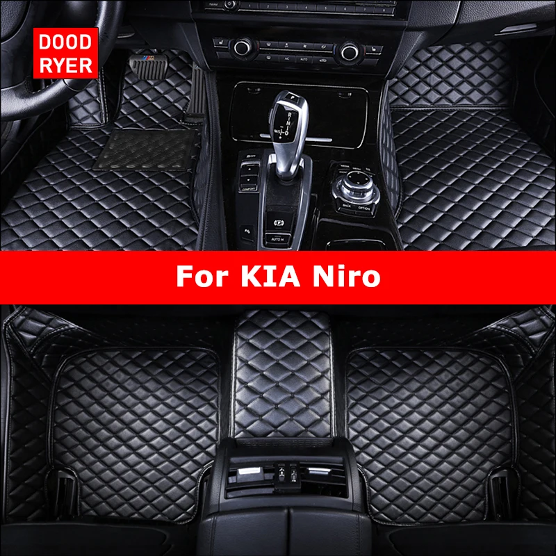 DOODRYER Vlastné podlahové rohože pre kia niro 2016-2023