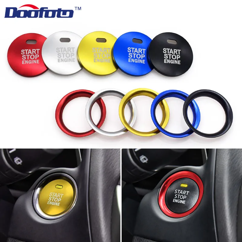 Doofoto štartovací prsteň pre zastavenie auta pre Mazda 3 BM Bn 6 GJ1 GL CX4 CX3 BN M6 AXELA CX-4 CX-5 CX5 Atenza