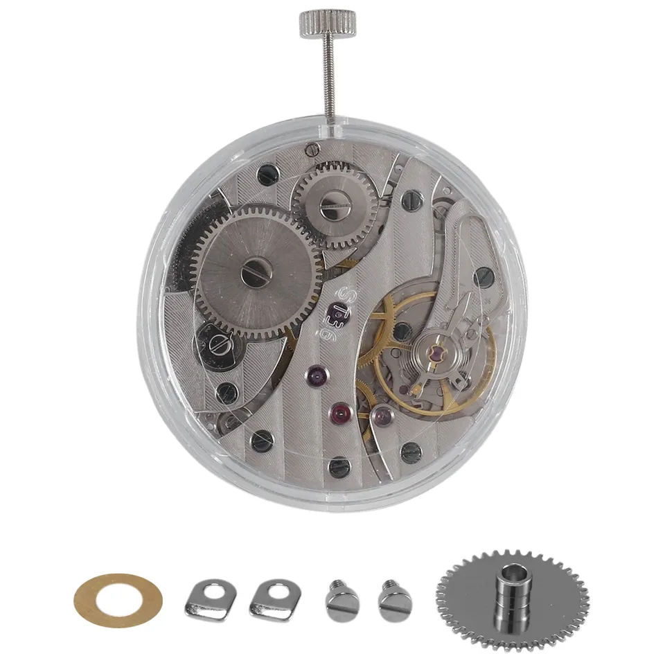 Doplnky hodiniek Seagull ST3601 Domáce 6497 Pohyb Pohyb s jemným ladením Príručka UP-Chain Dvojpínový polo-mechanický pohyb