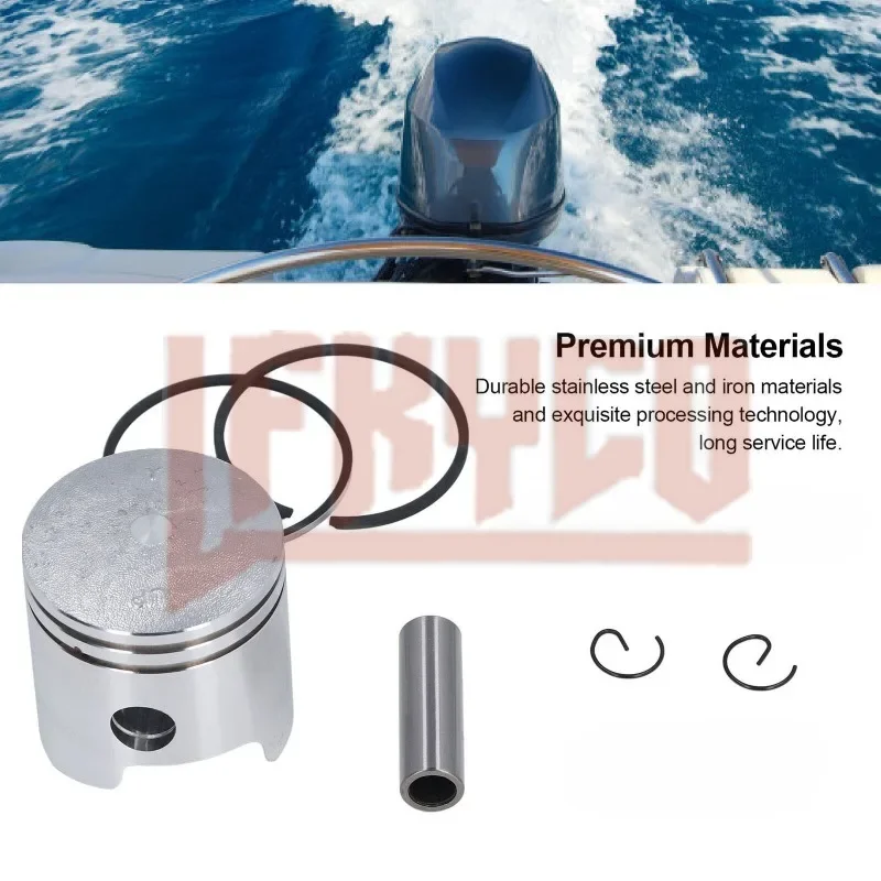 Doplnky motorového motora s dvojtaktným loďou pre prívesné diely Yamaha 9.9HP 15HP 682 684 63V 63W 56 mm piestová súprava Vymeňte 6E7-11631-00