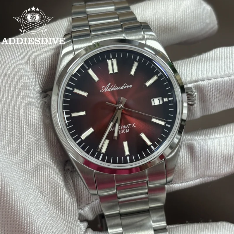 Doplnky Top Watch for Men Sunburst Dial Sapphire Glass 10bar Diving BGW9 Luminous NH35A Automatické mechanické hodinky